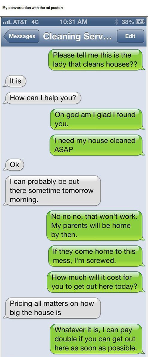 clean funny texts