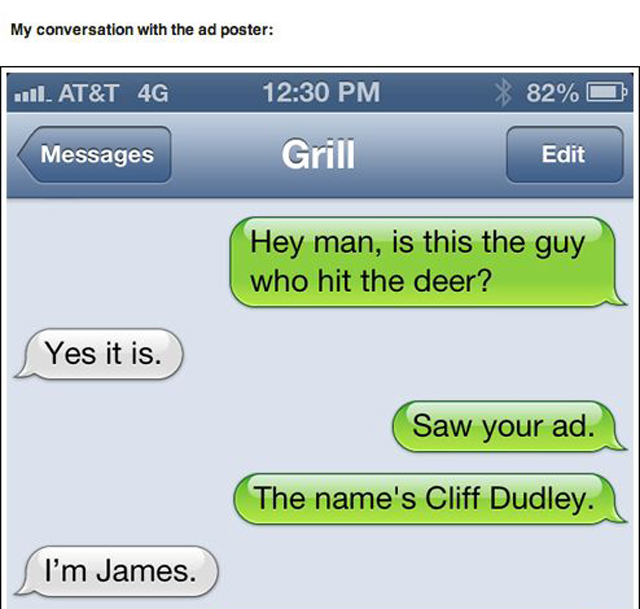 Text Trolling The Deer Hunter